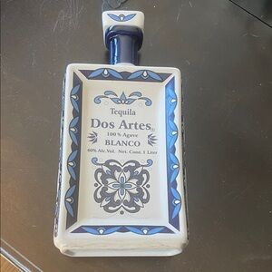 Blue and White Decorative Vase